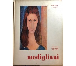 Modigliani di Renzo Modesti,  1959,  Antonio Vallardi Editore