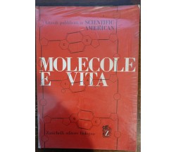 Molecole e vita - AA.VV. - Zanichelli, 1968 - A