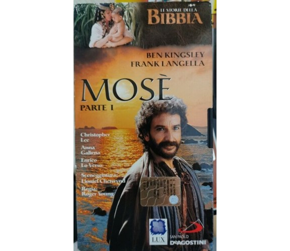 Mosè parte 1 VHS (con Ben Kingsley, 2000) - ER