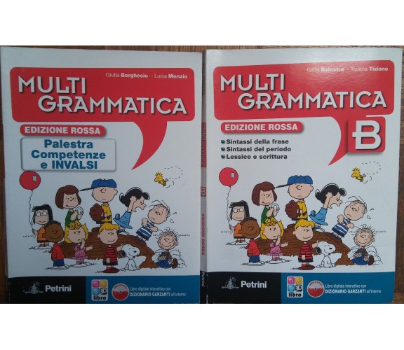 Multigrammatica+Vol.B Ed.Rossa-GiuliaBorghesio,LuisaMenzio-Petrini,2013-R