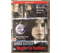 Murder by Numbers DVD RENTAL COPY di Barbet Schroeder, 2002 , Warner Bros. Pi