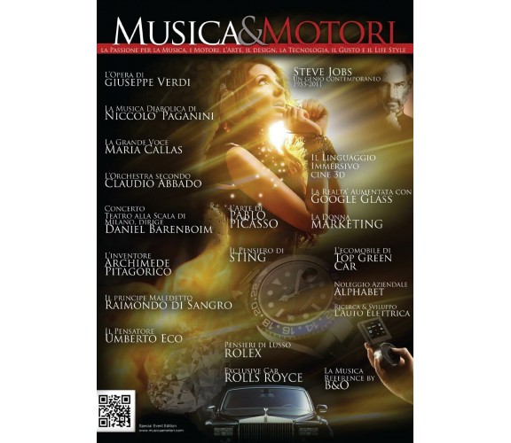 Musica & motori. Ediz. limitata 2014 di Francesca Camusi,  2016,  Youcanprint