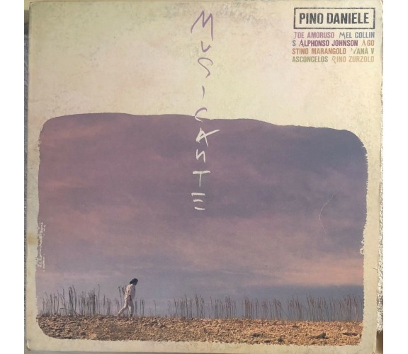 Musicante VINILE di Pino Daniele,  1984,  Emi Italiana