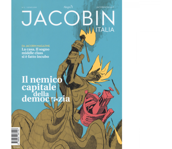 N.3 JACOBIN ITALIA ESTATE 2019 di AA.VV. - edizioni alegre, 2019