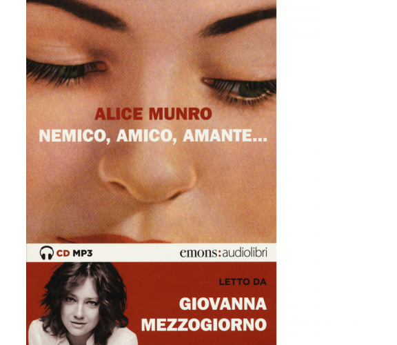 NEMICO, AMICO, AMANTE di ALICE MUNRO - Emons edizioni, 2017