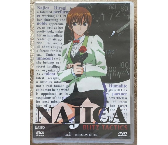 Najica Blitz Tactics Vol. 1 - Mission: 001-004 DVD Anime di Shinvision,  2007,  