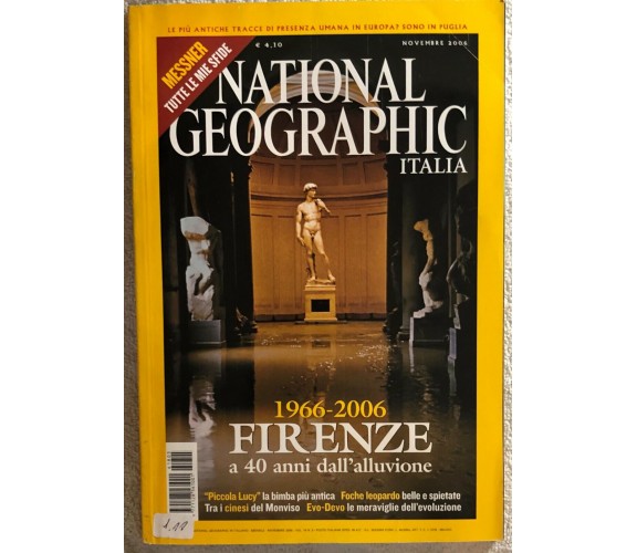 National Geographic Italia Novembre 2006 di Aa.vv.,  2006,  National Geographic