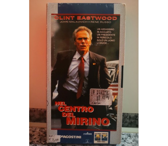 Nel centro del mirino - vhs - 2000 - DeAgostini -F