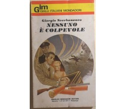 Nessuno è colpevole di Giorgio Scerbanenco, 1977, Arnoldo Mondadori Editore