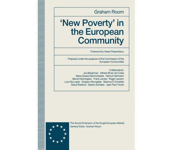 `New Poverty' in the European Community - Graham Room - Palgrave, 1990