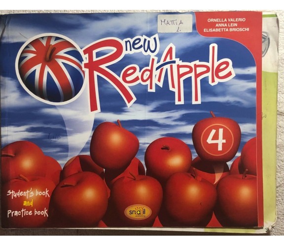 New RedApple 4 Student’s and practice book di Valerio-lein-brioschi,  2007,  Sna