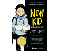 New kid. Un ragazzo nuovo di Jerry Craft, 2021, Tunué