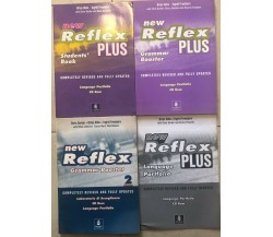 New reflex plus Students’ book+Grammar Booster 1-2+Language Portfolio di Brian A