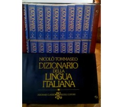 Nicolò Tommaseo -dizionario della lingua italiana - 20 Volumi con Cofanetto 1977
