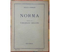 Norma di Vincenzo Bellini, Felice Romani, 1944, Ricordi