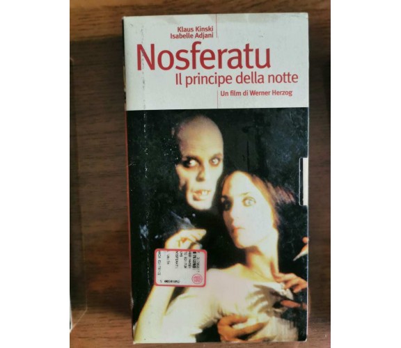 Nosferatu, Il principe della notte - W. Herzog - l'Unità - 1979 - VHS - AR