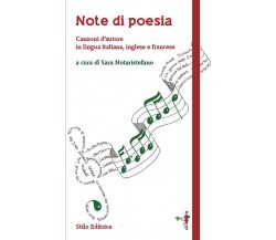 Note di poesia - Notaristefano - Stilo, 2012