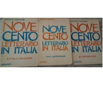 Novecento letterario-3 volumi-Petronio-Martinelli-1972-Palumbo-lo
