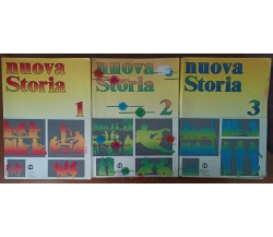 Nuova Storia vol. 1-2-3 - AA.VV. - Edizioni scolastiche Bruno Mondadori, 1987- A