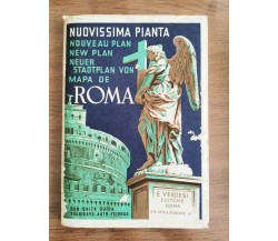 Nuovissima pianta di Roma - AA. VV. - Verdesi editore - 1970 - AR