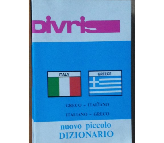 Nuovo Piccolo Dizionario - AA.VV. - Divrys,1986 - R