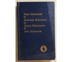 Nuovo Testamento 4 lingue di Aa.vv., 2013, The Gideons International