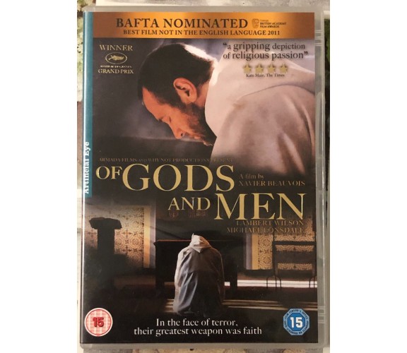 Of Gods and Men DVD di Xavier Beauvois, 2010 , Fusionmedisales