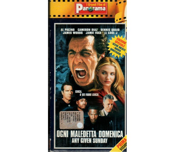 Ogni maledetta domenica -1999- Vhs - Panorama - F