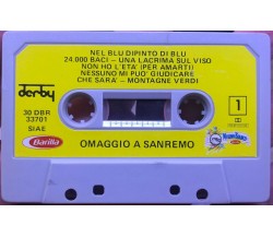 Omaggio a Sanremo di Barilla-Mulino Bianco MUSICASSETTA SENZA CUSTODIA