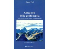 Orizzonti della geofilosofia terra e luoghi nell’epoca della mondializzazione di