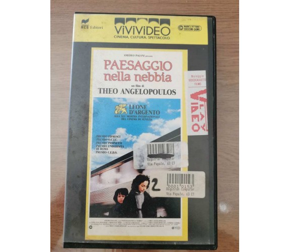 Paesaggio nella nebbia - T. Angelopoulos - RCS Editori - 1987 - VHS - AR