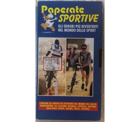 Paperate sportive VHS di Aa.vv., 1993, Avo Film