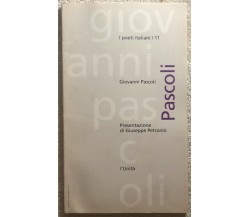 Pascoli di Giuseppe Petronio,  1993,  L’Unità