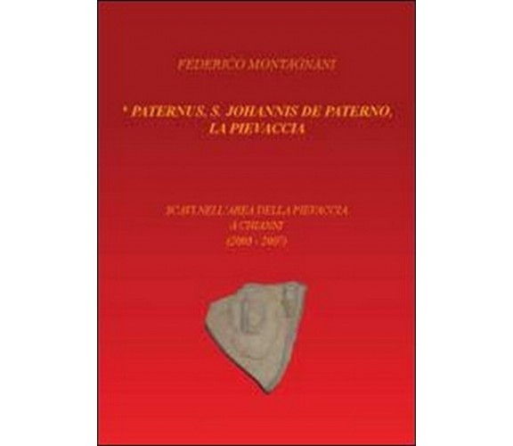 Paternus, S. Johannis De Paterno, la Pievaccia. Scavi nell’area della Pievaccia 