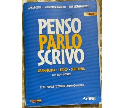 Penso Parlo Scrivo - Aa.Vv. - Sei - 2016 - M