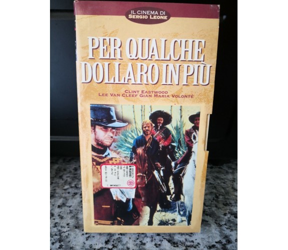 Per qualche dollaro in più -vhs - 1965 - l' Unità -F