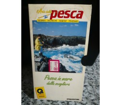 Pesca in mare dalla scogliera - vhs - 1995 - DeAgostini -F