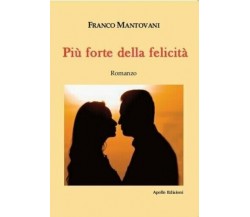 Più forte della felicità di Franco Mantovani, 2020, Apollo Edizioni