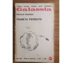 Pianeta perduto - E. hamilton - La tribuna - 1968 - AR