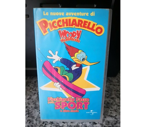 Picchiarello pazzo per lo sport e altre storie vhs 2001 -F