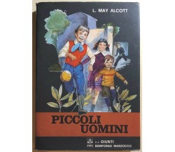 Piccoli uomini di L.m. Alcott, 1968, C.e. Giunti