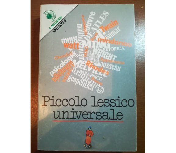 Piccolo lessico universale - AA.VV. - Vallecchi - 1976 - M