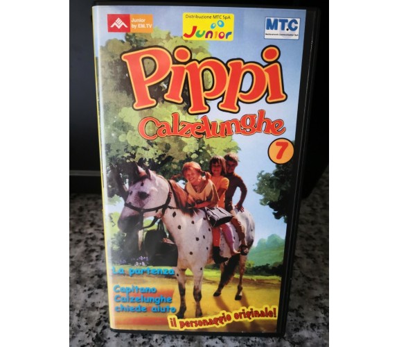 Pippi Calzelunghe - vhs - 2002 - Junior -F