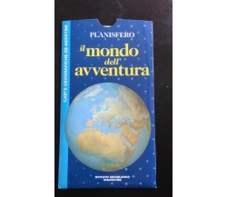 Planisfero il mondo dell’avventura - Istituto Geografico De Agostini - P