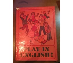 Play in English - M.Gotti - Atlas - 1978 -  M