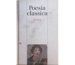 Poesia classica greca di Aa.vv., 2004, La Repubblica