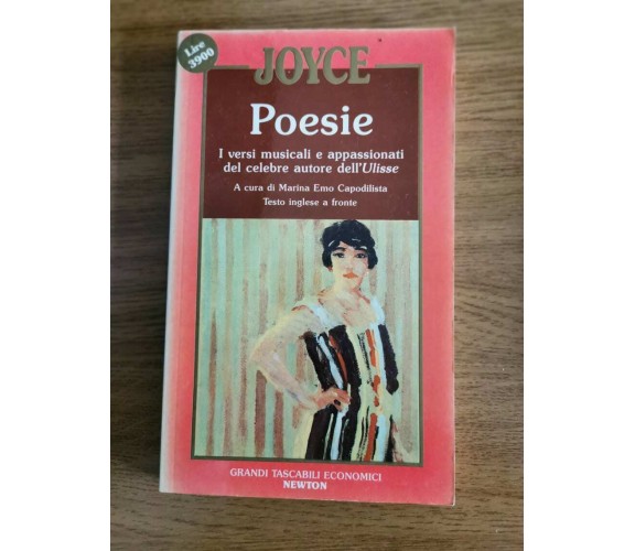 Poesie - J. Joyce - Newton - 1991 - AR