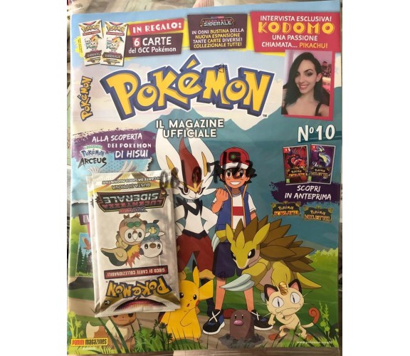 Pokémon Magazine n. 10 di Aa.vv.,  2022,  Panini Magazines