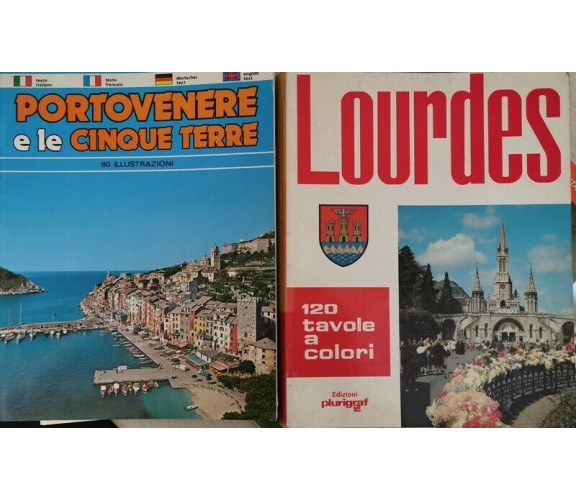  Portovenere e le cinque terre + Lourdes (120 tavole a colori) - ER