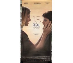 Poster locandina 18 regali 33x70 cm ORIGINALE da cinema 2020 di Francesco Amato